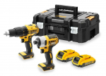 6-osaline Dewalt elektrit&ouml;&ouml;riistade komplekt (DCK2060D2T-QW) | DCK2060D2T-QW | 5035048669723