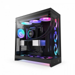 NZXT H9 Flow RGB  (Black (matt), Tempered Glass x 2) | CM-H92FB-R1 | 5056547207667