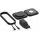 Ładowarka Belkin BOOST PRO 2-in-1 Qi2 15W mag.ładowanie w podr&oacute;ży WIZ026vfBK | WIZ026VFBK | 745883883165