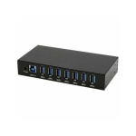 USB-hub Exsys EXSYS EX-11237HMS-2 USB 3.2 Gen 1 7-pordiline hubikomplekt DIN-r&ouml;&ouml;bastele paigaldamiseks | 15.06.3495 | 4718359112331
