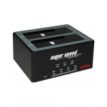 Dokkimisjaam Roline 2,5 / 3,5 SATA HDD/SSD, USB 3.2 Gen 1, HDD kloonimise funktsioon | 16.01.4122 | 7611990148899