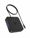 Stacja dokująca IB-DK4090-C 12w1, 3x HDMI,LAN,USB, PD do 100W | IB-DK4090-C | 4250078174318