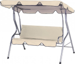 Aiaterrassi kiik 3-kohaline Sand/Anthracite | 8711252920351 | 8711252920351