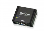 Adapter AV Aten HDMI - D-Sub (VGA) + 3,5 mm pistik Black (VC180-AT-G) | VC180-AT-G | 0672792002854