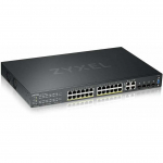 Zyxel GS2220-28HP - Switch - managed - 24 x 10/100/1000 (PoE+) + 4 x Kombi-Gigabit-SFP - an Rack montierbar - PoE+ (375 W) | GS2220-28HP-EU0101F | 760559126766