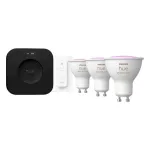 Philips Hue Bridge Pro + 3 x GU10 + h&auml;mardusregulaator | 929003666513 | 8720169374546