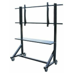 Professionaalne telerik&auml;ru/seinakinnitus 55-100", piduriga rattad, OMB VIDEO TROLLEY | VIDEO TROLLEY | 8016677050080