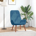 vidaXL Tugitool, Blue, sametkattega | 4102642 | 8721158559630