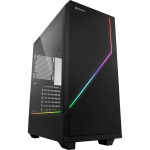 Sharkoon Geh&auml;use RGB   FLOW         ATX       1xGlas schwarz | 4044951028146 | 4044951028146