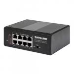 INTELLINET 8-Port PoE+ Gigabit Switch mit PoE-Passthrough | 561624 | 766623561624