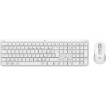 Logitech MK950 Signature Slim Combo bezvadu tastatūra un pele, QWERTY Dāņu/Somu/Norvēģu/Zviedru, Balta | 920-012489 | 5099206119192
