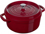 STAUB LA COCOTTE Garnek żeliwny okrągły 3.85 ltr, bordeaux | 40502-294-0 | 3272340044847