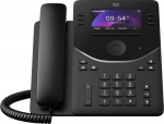 Telefon Cisco Desk Phone 9851 - Telefon VoIP - z modułem Trusted Platform (TPM) 2.0 z wyświetlaczem numeru/ funkcją oczekiwania na połączenie - SIP, RTCP, RTP, SRTP, SDP - 46 linii - Carbon Black | DP-9851-K9= | 889728594967