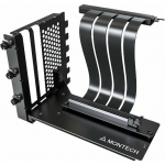 Montech Zestaw mocujący Vertikales GPU PCIe 4.0 Riser-Kabel Black | Vertical GPU Mounting Kit (B) | 4710562746754
