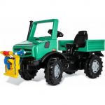 Rolly Toys Pēdu automa&scaron;īna kravas auto Unimog Mercedes-Benz ar vinču | 4006485038244 | 4006485038244