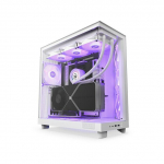 NZXT H6 Flow RGB Mid-Tower Airflow Gaming Geh&auml;use White Glasfenster | CC-H61FW-R1 | 5056547204062