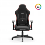 Fotel Diablo Chairs gamingowy LED Diablo X-Starter: Black | 5904405576342 | 5904405576342