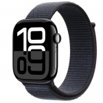 Apple Watch 10 GPS 46mm Jet Black Alu Sport Loop Navy (MWWR3) | MWWR3ET/A | 195949563768