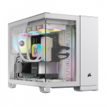 Korpus 2500X mATX iCUE keskmise torniga White RGB | CC-9011268-WW | 0840006674993