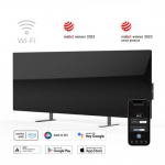 AENO AGH2S Premium Eco nutikas radiaator Black, WI-FI, max 700W, infrapuna | AGH0002S | 5903282319264