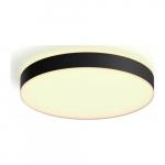 Philips Hue White Ambiance Enrave Deckenleuchte rund Black + Dimmschalter &bull; XL | 8718696176481 | 8718696176481