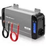 Qoltec puhas siinuslaine inverter | 12V kuni 230V | 1000/2000W | 52689 | 5901878526898