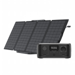 Komplekt: EcoFlow River 3 UPS toitejaam + 110W p&auml;ikesepaneel | R3U-110W-SB | 078625