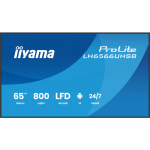 Monitor iiyama IIYAMA 164.0cm (65") LH6566UHSB-B1AG 16:9 2xHDMI+USB-C VA (Kauba saatmine kulleriga) | LH6566UHSB-B1AG | 4948570128235