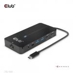 Club3D USB-C 7in1-HUB >2xHDMI/2xUSB/USB-C/LAN 4K60Hz PD100W retail | CSV-1595 | 8719214472269