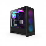 NZXT H5 Flow RGB 2024 Midi Tower ATX Geh&auml;use Black mit Sichtfenster | CC-H52FB-R1 | 5056547205878