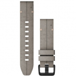 Garmin QuickFit 20 seemisnahast randmerihm (mudane / must pandlaga) (010-12876-00) | 010-12876-00 | 753759233433