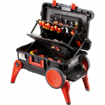 Wiha Werkzeug-Set XXL 3 electric (Black/rot, 104-teilig, mit Trolley-Koffer) | 44128 | 4010995441289
