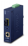 PLANET Industrial Media Converter IGTP-802T PoE+    550m | IGTP-802T | 4711213686955