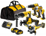 10-osaline Dewalt elektrit&ouml;&ouml;riistade komplekt (DCK607M2-QW) | DCK607M2-QW | 5035048808672