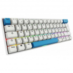 Sharkoon m&auml;ngurite klaviatuur Skiller SGK50S4 Gen2 PBT valge-gelRGB | 100065631 | 4044951041947
