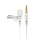 R&Oslash;DE LAVALIER GO mikrofon, White klambriga mikrofon | LAVGOW | 698813006717
