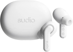 K&otilde;rvaklapid Sudio Sudio Earbuds | E4 Pro | Bluetooth | K&otilde;rvasisesed | Mikrofon | Cloud White | M&uuml;ra summutamine | M&uuml;ra v&auml;hendamine | Juhtmevabad | E4PROWHT | 7350071386743