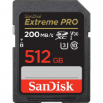 Karta SanDisk Extreme PRO SDXC 512 GB Class 10 UHS-I/U3 V30 (SDSDXXD-512G-GN4IN) | SDSDXXD-512G-GN4IN | 619659188665