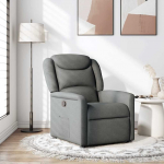 vidaXL kokkupandav tugitool, Dark Grey, riidest polsterdus | 4015597 | 8721158336033