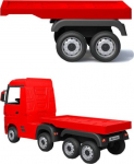 Lean Cars Pusleauto haagis HL358 Mercedes Actros Red | 7709 | 5903802452990