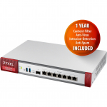 ZyXEL USG FLEX 500 Firewall 7 Ports UTM BUNDLE Inkl. 1 Jahr UTM Lizenz | USGFLEX500-EU0102F | 4718937612062