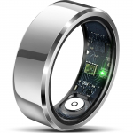 RingConn Smart Ring Gen2 Air f&uuml;r Frauen und M&auml;nner - Schlaf- und Fitness Tracking Wearable - Herzfrequenz - Galaxie-Silber Gr&ouml;&szlig;e 10 | RCA-02-SI-10 | 6975377554880