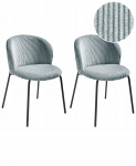2-osaline s&ouml;&ouml;gitoa toolide komplekt MILES samet Blue | 593269 Bel | 4069605008268