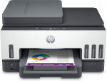 HP Smart Tank 7605 All-in-One - Multifunktionsdrucker - Farbe - Tintenstrahl - nachf&uuml;llbar - Letter A (216 x 279 mm)/A4 (210 x 297 mm) (Original) - A4/Legal (Medien) - bis zu 13 Seiten/Min. (Kopieren) - bis zu 15 Seiten/Min. (Drucken) - 250 Blatt - U ...