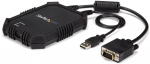 Konsola KVM StarTech .com USB 2.0 KVM Konsole - Mobilny adapter do laptopa Crash Cart z przesyłem danych i nagrywaniem wideo - KVM-Switch - 1 x KVM port(s) - 1 lokalny użytkownik - Desktop | NOTECONS02X | 065030862240