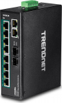 TRENDnet Industrie Switch 10 Port Gbit PoE+  DIN-Rail Metall | TI-PG102 | 0710931160932