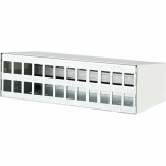 Metz METZ CONNECT AP Keystone 24-pordiline korpus puhas valge RAL9010 | 26.11.0717 | 4251122186769