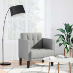 vidaXL Sofa Fotel z Podłokietnikami Cloud Grey 53 cm Tkanina | 4100551 | 8721158495679
