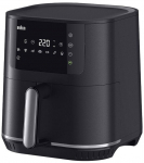 Braun Houshold Hei&szlig;luftfritteuse MultiFry 5 HF5030 (Black/silber, 1.700 Watt, Korb 6,0 Liter) | 0X12500007 | 8021098005281