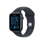 Apple Watch SE 3 GPS 44mm Midnight Aluminium Case with Navy Blue Sport Band - M/L | MJL94ZR/A | 0195951260075